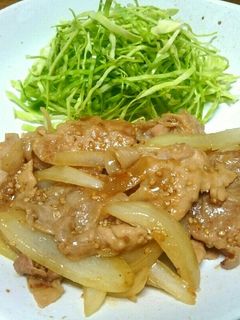 豚肉と玉ねぎの味噌焼き-レシピのメイン写真