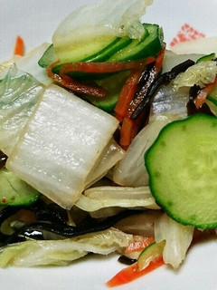給食の即席漬け-レシピのメイン写真