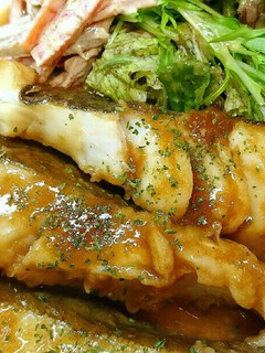 鱈のふんわり酒蒸しムニエル♪バター醤油で-レシピのメイン写真