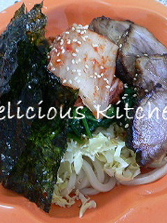 豪快混ぜ混ぜうどん-レシピのメイン写真