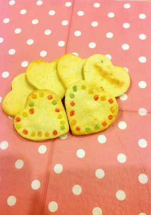 簡単♪ かわいいハートのクッキー♡♡-レシピのメイン写真