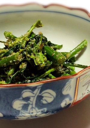 からし菜のおひたし-レシピのメイン写真