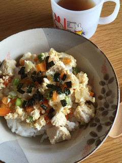 親子丼 離乳食後期〜離乳食完了期-レシピのメイン写真