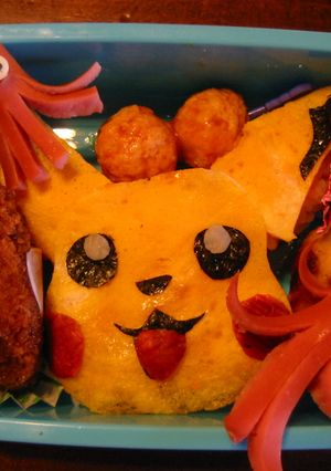 ★ピカチュウ弁当★キャラ弁-レシピのメイン写真