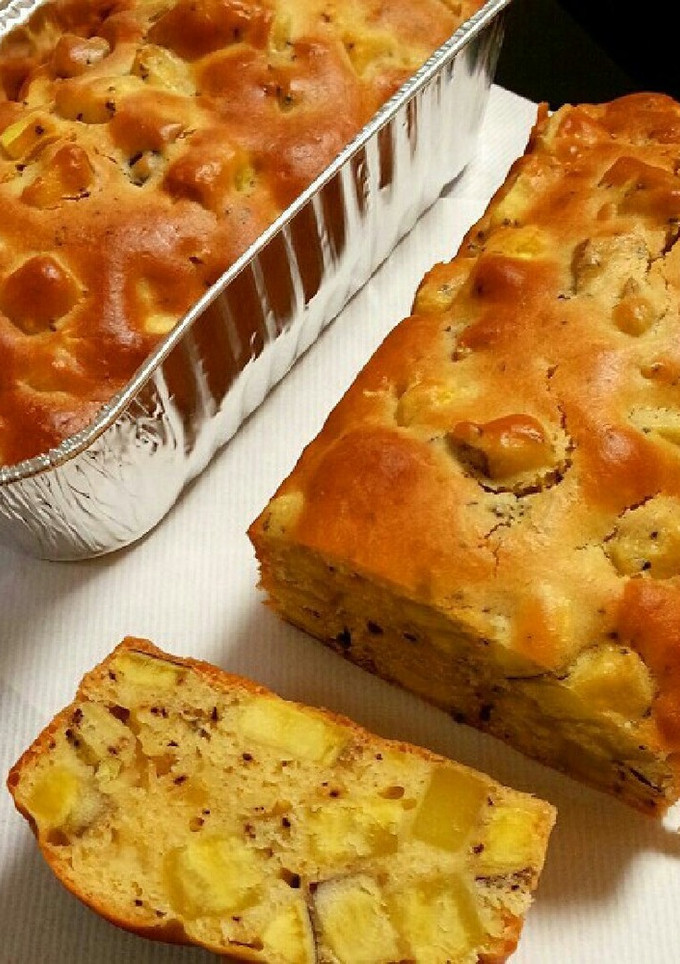HM使用☆さつま芋のﾊﾟｳﾝﾄﾞｹｰｷ-レシピのメイン写真