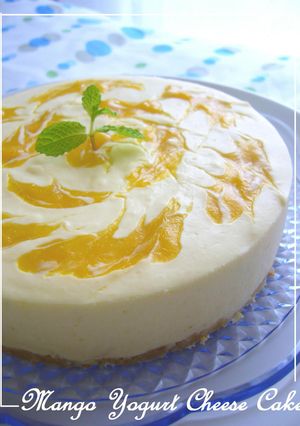 マンゴーヨーグルトチーズケーキ-レシピのメイン写真