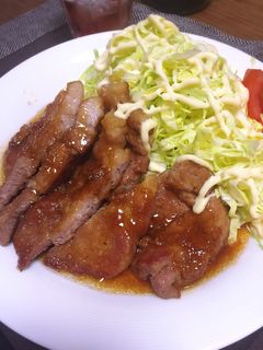 柔らか〜い☆豚肩ロースの生姜焼き-レシピのメイン写真