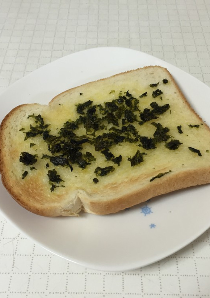 磯の香り 伊勢のあおさ海苔トースト-レシピのメイン写真