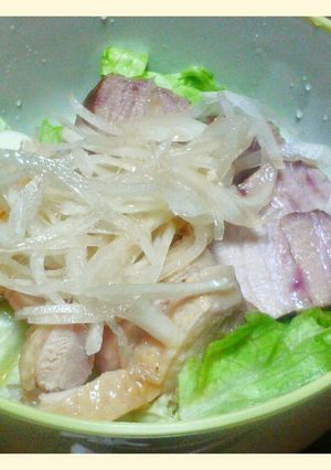 豚バラと鳥モモのチャーシュー風丼ぶり-レシピのメイン写真