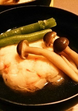 ◆簡単♡料亭風海老しんじょうのお吸い物◆-レシピのメイン写真