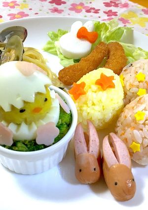 イースタープレート-レシピのメイン写真