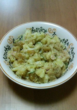 カレー風味のポテトサラダ♪-レシピのメイン写真
