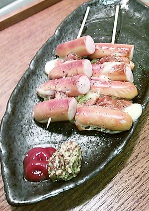 スモークチーズとウインナー串焼き-レシピのメイン写真