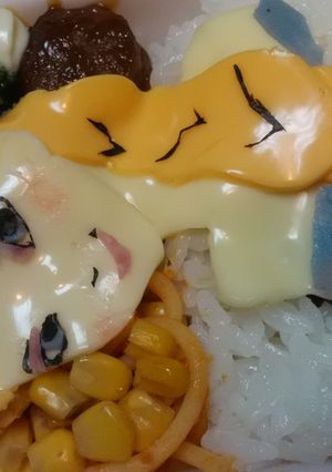 キャラ弁☆エルサの保育園お弁当☆-レシピのメイン写真