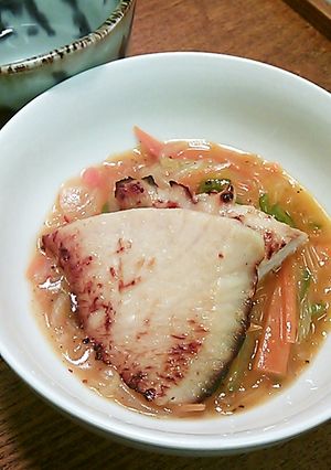 まかじき西京中華あんかけ-レシピのメイン写真