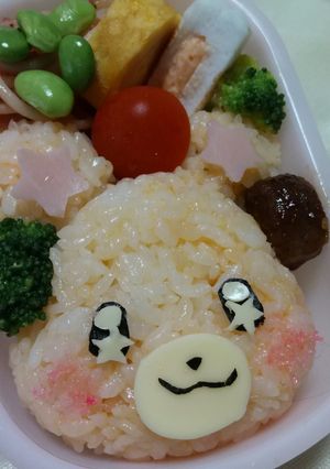 キャラ弁☆モフルンの保育園お弁当☆-レシピのメイン写真