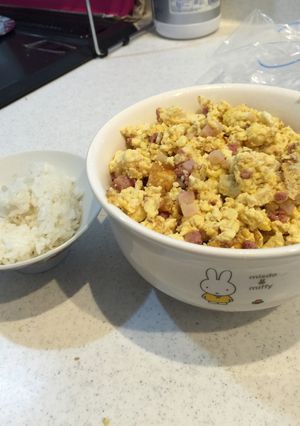 豆腐のそぼろ丼-レシピのメイン写真