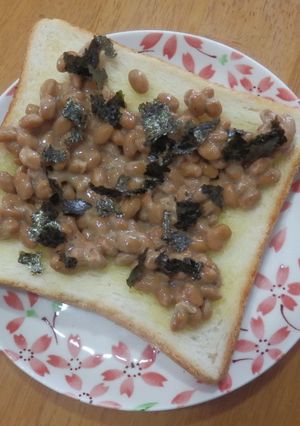 ねばうまトースト-レシピのメイン写真