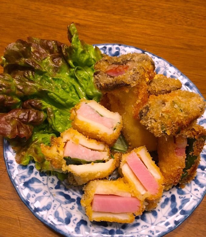 エリンギのベーコン挟みフライ by とうきマンmama 【クックパッド