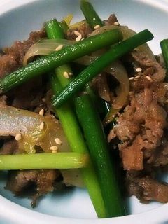 簡単に、牛肉とニンニクの芽炒め★-レシピのメイン写真
