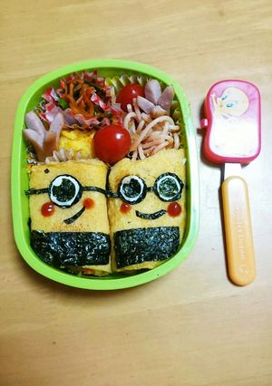 キャラ弁 (ミニオン)-レシピのメイン写真