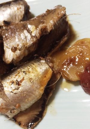 山海ぶしでいわしの梅煮-レシピのメイン写真