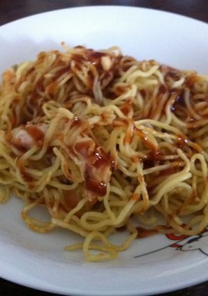 お好み焼き☆焼きそば-レシピのメイン写真