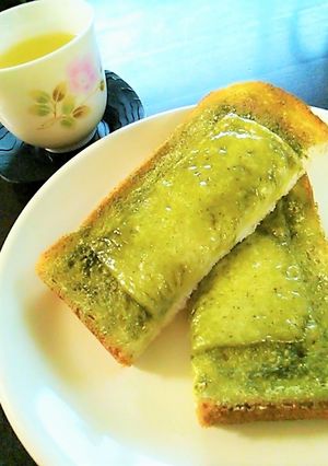 お茶とチーズのトースト-レシピのメイン写真