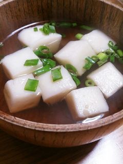 はんぺんの すまし汁 (*´╰╯`๓)♬-レシピのメイン写真