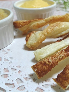 ディップして食べるスティックアップルパイ-レシピのメイン写真