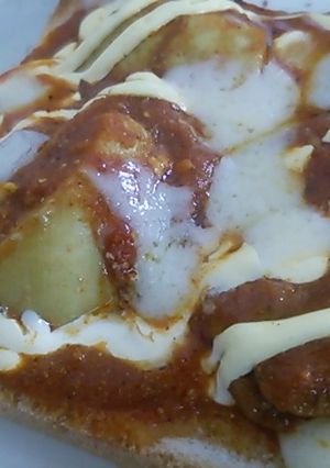カレートースト-レシピのメイン写真
