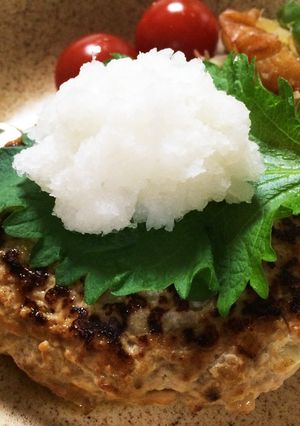 塩麹でヘルシーお豆腐ハンバーグ-レシピのメイン写真