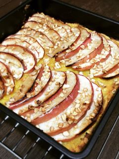 リンゴとサツマイモのタルトケーキ★-レシピのメイン写真