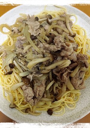 梅こんぶ茶のパスタ-レシピのメイン写真
