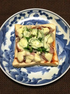 お手軽ピザトースト-レシピのメイン写真