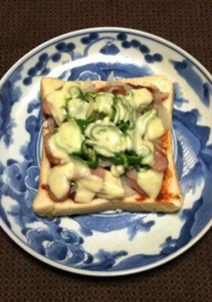 お手軽ピザトースト-レシピのメイン写真
