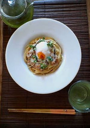 納豆パスタ-レシピのメイン写真
