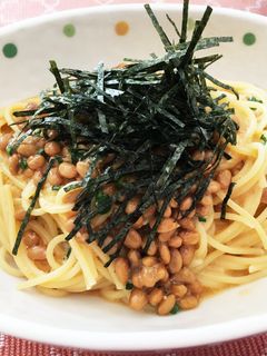 ☆ズボラさん専用☆納豆たまごパスタ♪♪-レシピのメイン写真