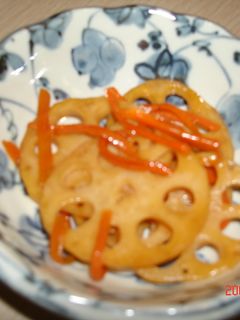 れんこんのきんぴら-レシピのメイン写真