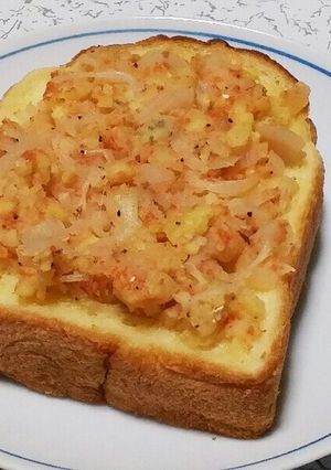 北海道☆鮭じゃがバター風トースト-レシピのメイン写真