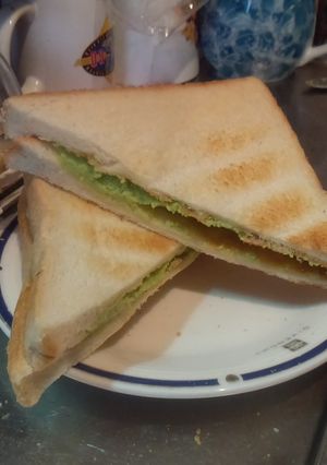 ずんだ餡のトースト-レシピのメイン写真