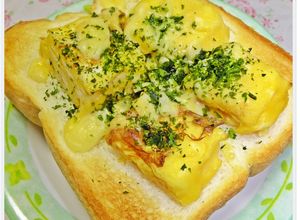 ❁残りの卵焼きで卵焼き海苔チートースト❁-レシピのメイン写真
