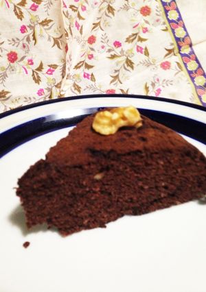 ココナッツオイルのおからクルミケーキ-レシピのメイン写真