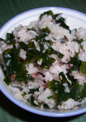梅わかめご飯-レシピのメイン写真