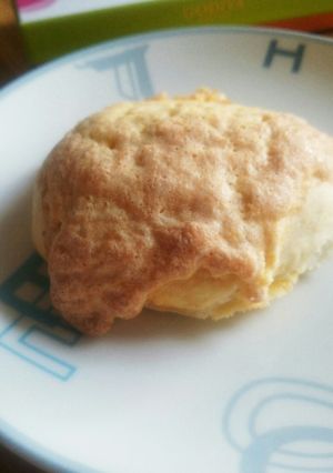 バター不要 カロリーオフメロンパン 簡単-レシピのメイン写真