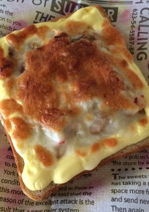 ボリューム満点♪たこ焼きトースト-レシピのメイン写真