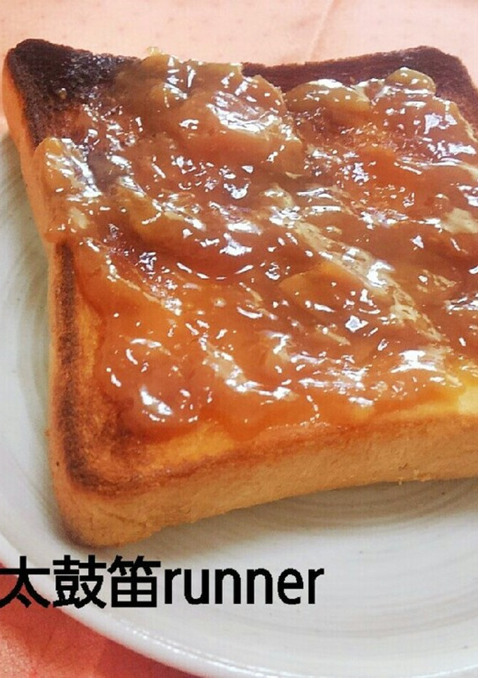 簡単♪はちみつ梅トースト-レシピのメイン写真