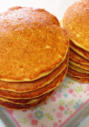 糖質オフ ☆大豆粉とおからのパンケーキ☆-レシピのメイン写真