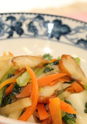 もち入りひき菜炒り☆大根-レシピのメイン写真