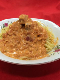 コロコロスモークサーモントマトパスタ-レシピのメイン写真